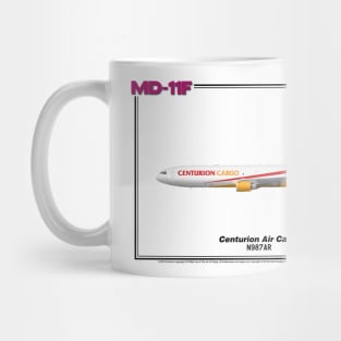 McDonnell Douglas MD-11F - Centurion Air Cargo (Art Print) Mug